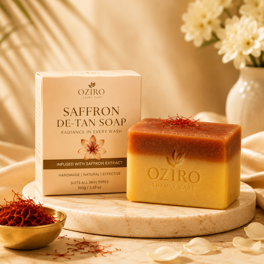 OZIRO Saffron De-Tan Soap (Pack Of 2)