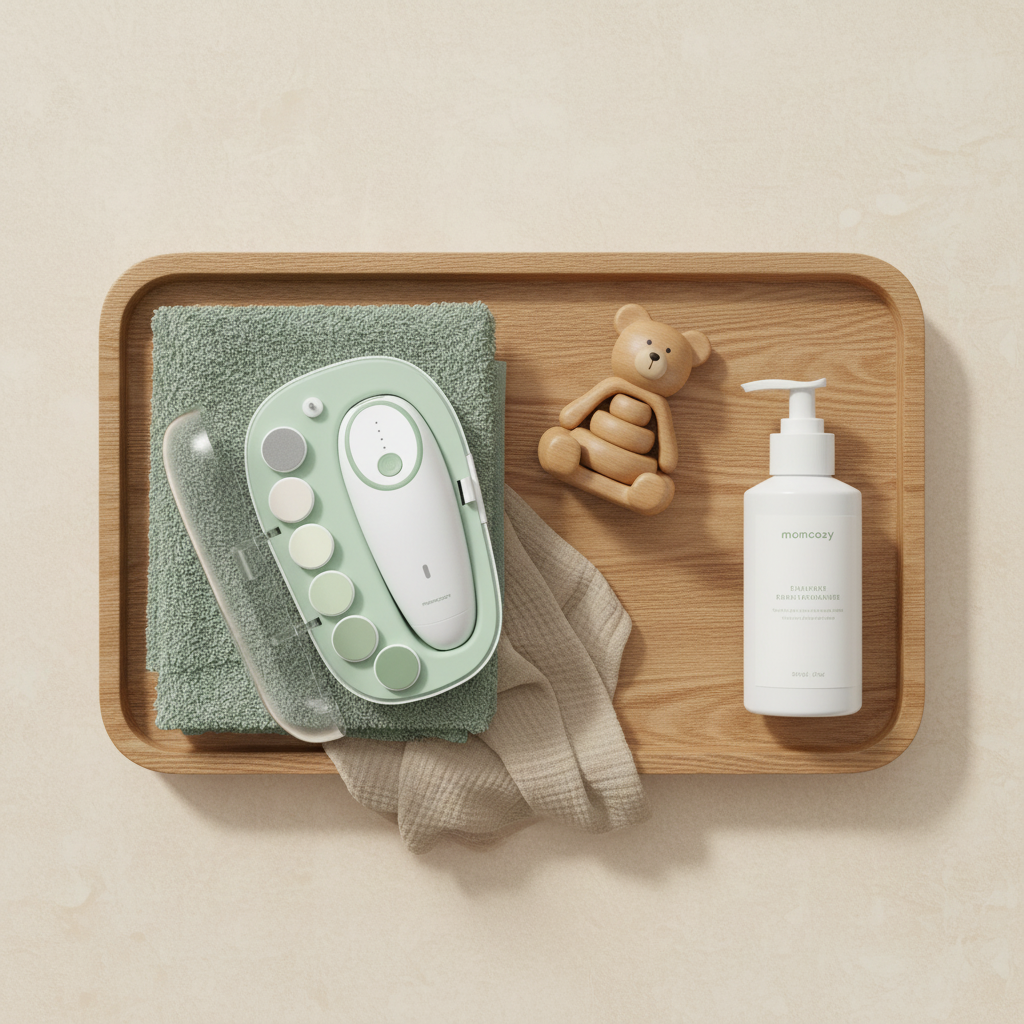 Gentle Baby Nail Trimmer Electric Rechargeable