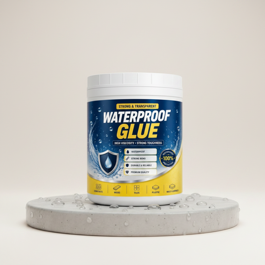 Transparent waterproof glue