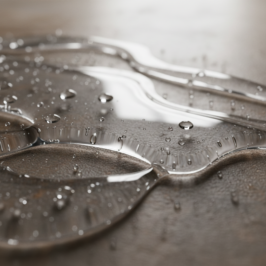 Transparent waterproof glue