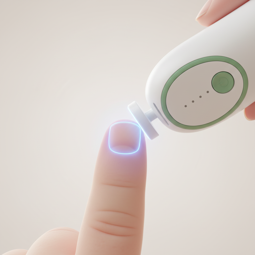 Gentle Baby Nail Trimmer Electric Rechargeable